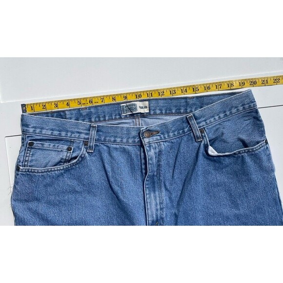 Levi’s Signature Men’s Jeans 42x30 Medium Wash Regular Fit 100% Cotton Denim - Picture 4 of 11